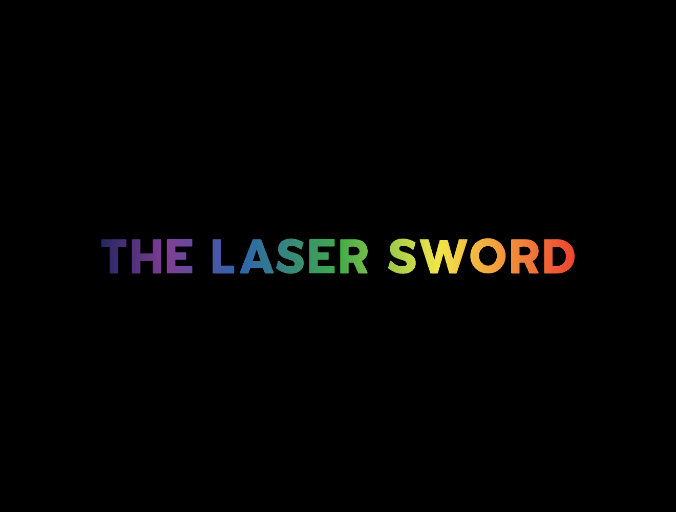 The Laser Sword